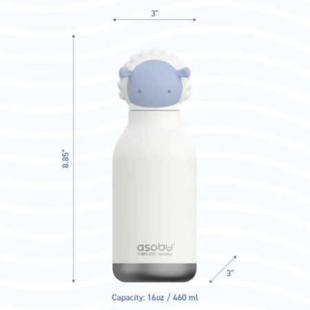 Gourde Bestie Bottle Sheep - Asobu