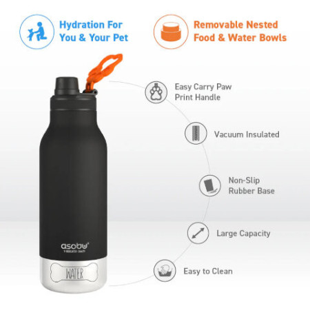 Gourde Buddy Bottle Pastel Green - Asobu