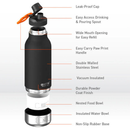 Gourde Buddy Bottle Pastel Green - Asobu