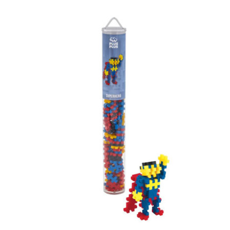 Tube Super-héros 100 pcs – Plus Plus