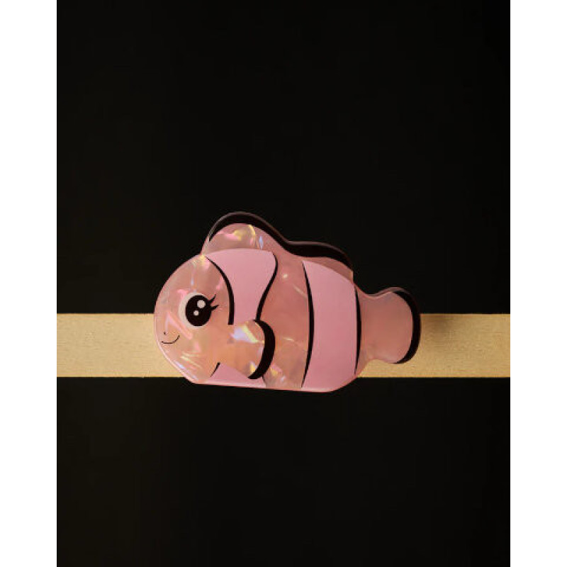 Pince à cheveux Poisson Clown Rose - Blogo