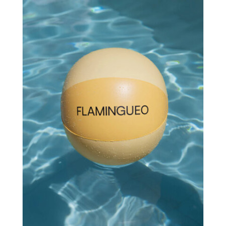 Ballon de plage jaune RIVA - Flamingueo