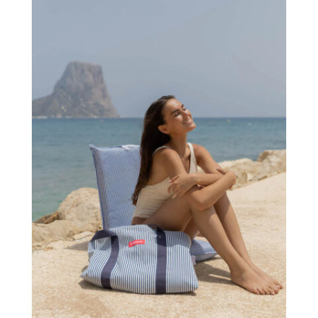 Chaise pliante bleue NELSON - Flamingueo
