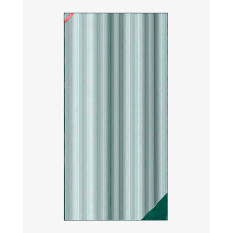 Serviette microfibre verte PIPA - Flamingueo | L’Ornithorynque Marseille