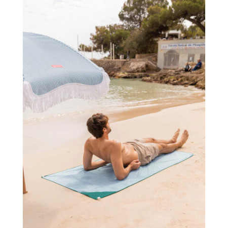 Serviette microfibre verte PIPA - Flamingueo | L’Ornithorynque Marseille