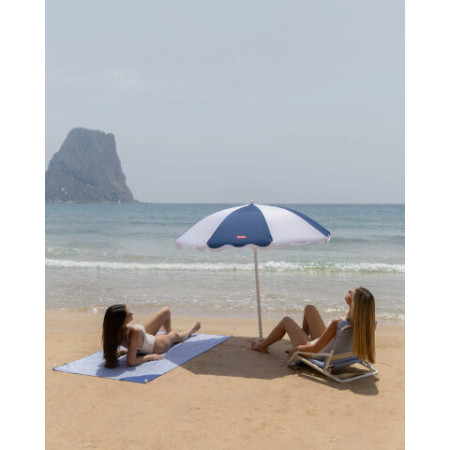 Serviette microfibre bleue PIPA - Flamingueo | L’Ornithorynque Marseille