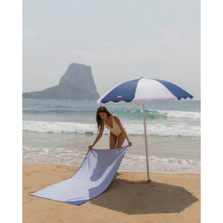 Serviette microfibre bleue PIPA - Flamingueo | L’Ornithorynque Marseille