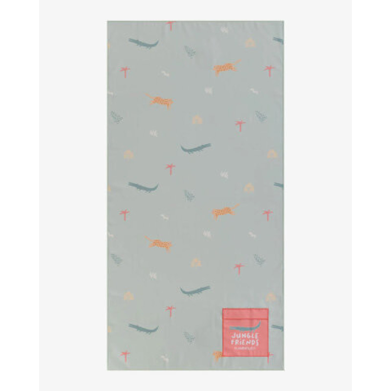 Serviette pour enfants – Jungle ALAN - Flamingueo | L’Ornithorynque Marseille