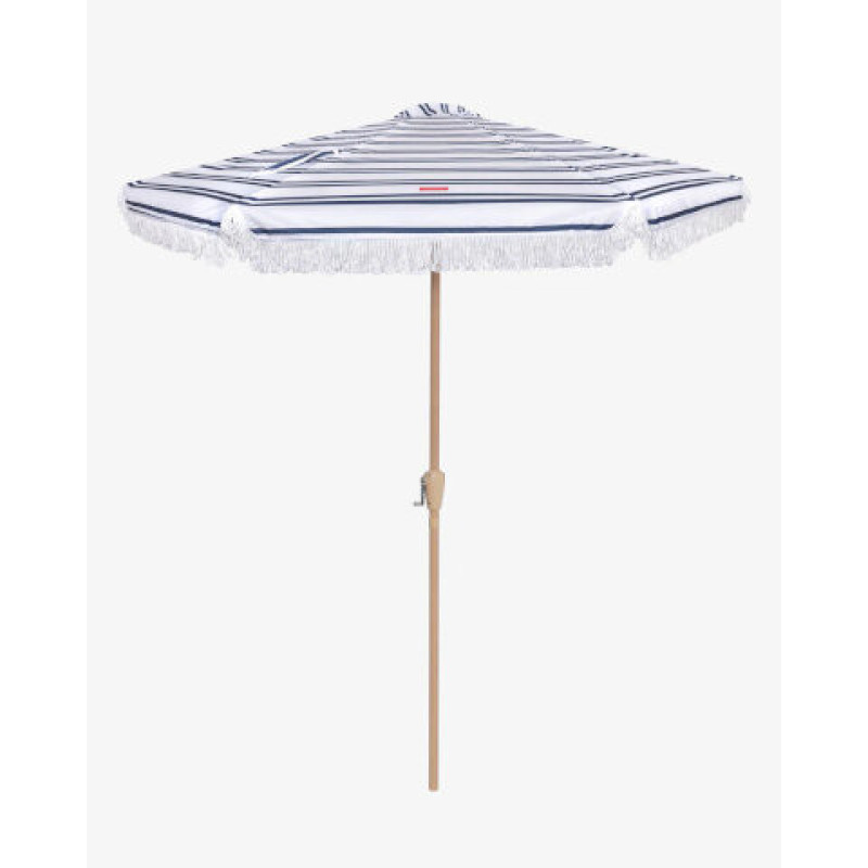 Parasol de jardin bleu DORIA - Flamingueo
