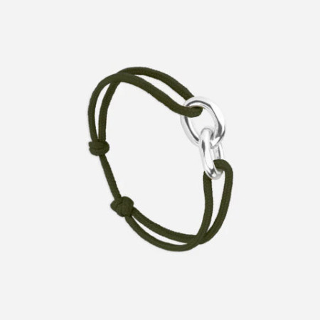 Bracelet Union 22 mm plaqué Argent - Le vent à la Française | L'Ornithorynque Marseille