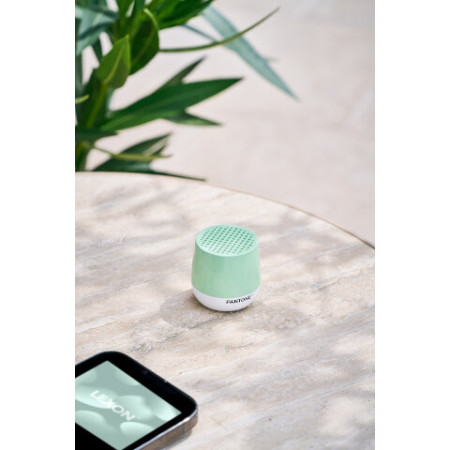 Mino+ Speaker - Lexon x PANTONE - Pastel Green