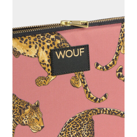 Housse d’ordinateur - Blush Leopard Laptop Sleeve 15" & 16" - Wouf