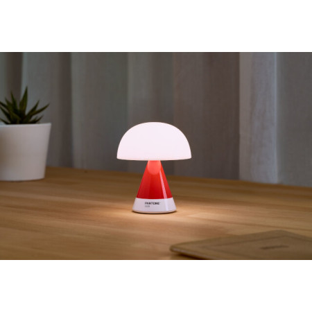 Mina M LED Lamp - Lexon x PANTONE - Red 2035
