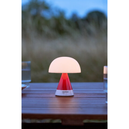 Mina M LED Lamp - Lexon x PANTONE - Red 2035