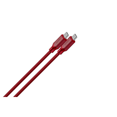 Cable de recharge METALI-C - DARK RED - Lexon