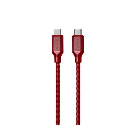 Cable de recharge METALI-C - DARK RED - Lexon