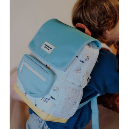 Sac A Dos - Cool Ride - Hello Hossy - Coolride/Blanc/Turquoise - 2-7 Ans