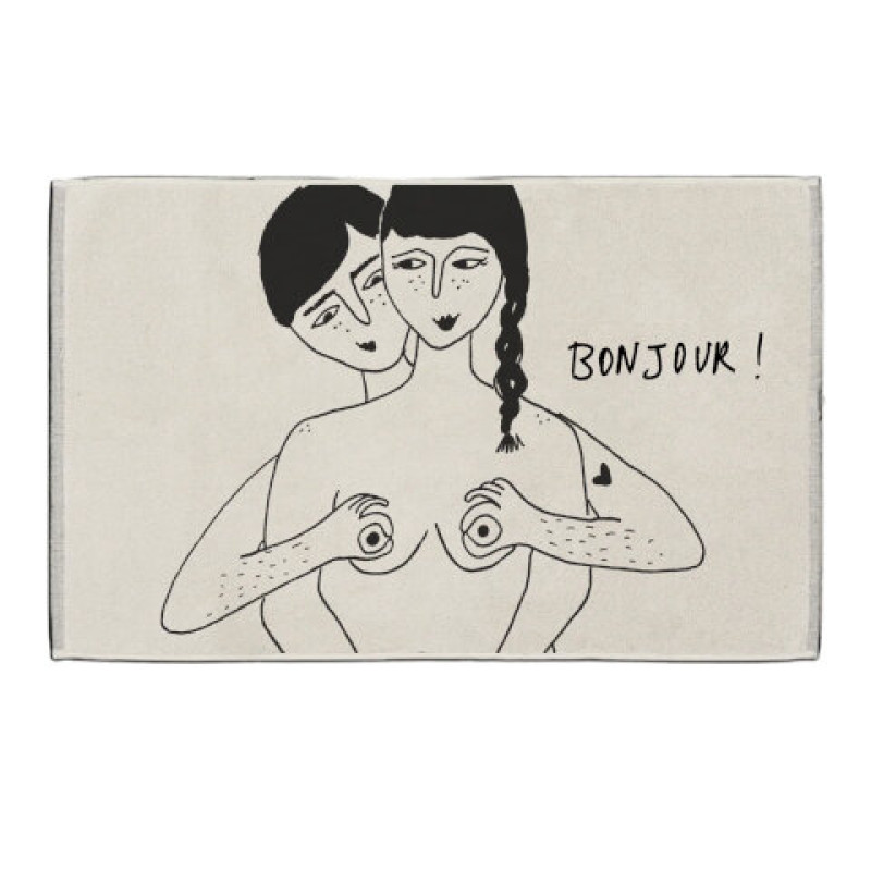 Tapis de bain bonjour - Helen B
