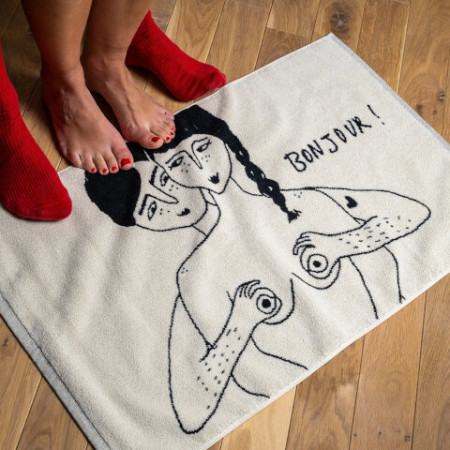 Tapis de bain bonjour - Helen B