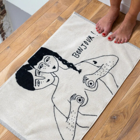Tapis de bain bonjour - Helen B
