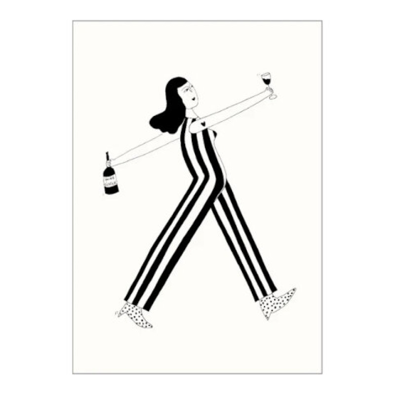Affiche wine o'clock A4 - Helen B