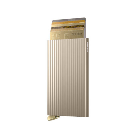 Premium Cardprotector Secrid - Fluted Cashmere - Cfl-Cashmere