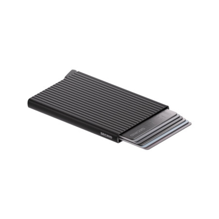 Premium Cardprotector Secrid - Fluted Black - Cfl-Black