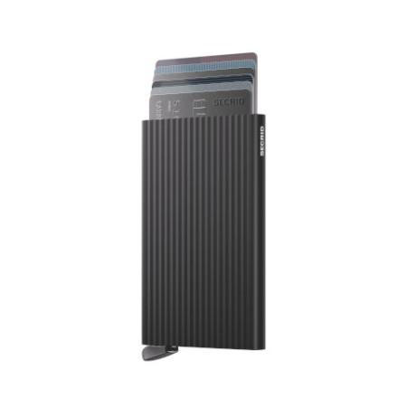 Premium Cardprotector Secrid - Fluted Black - Cfl-Black
