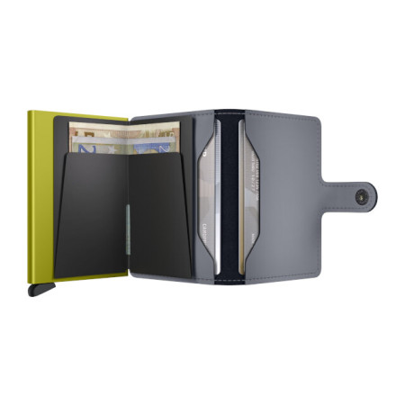 Miniwallet Secrid - Matte – MM-Grey & Lime