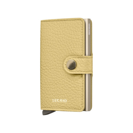 Miniwallet Secrid - Pebble MPe-Butter Yellow
