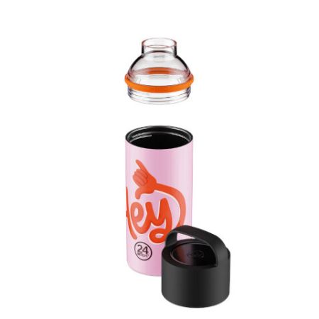 Gourde à poignée Spin Bottle 730 Hey! Pink - 24 BOTTLES
