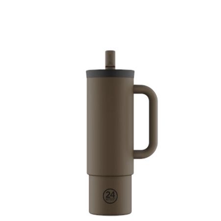 Mug paille Straw Cup 800 Mocha - 24 BOTTLES