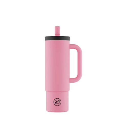 Mug paille Straw Cup 800 Flamingo - 24 BOTTLES