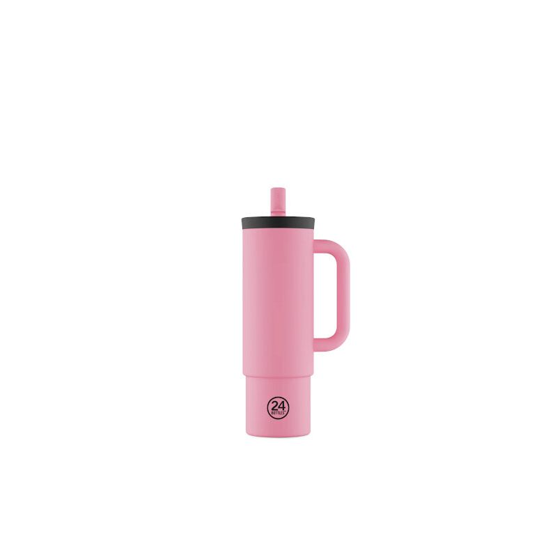 Mug paille Straw Cup 800 Flamingo - 24 BOTTLES