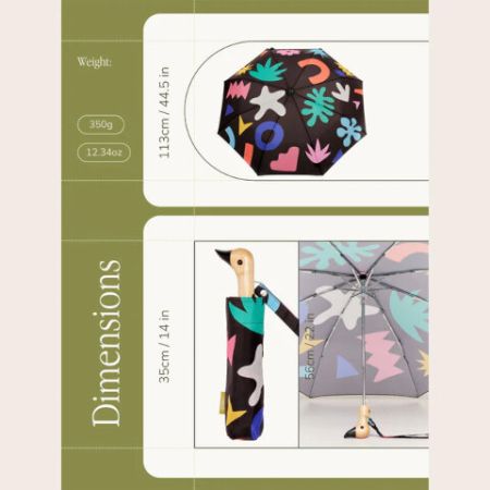 Parapluie compact Palma - Original Duckhead