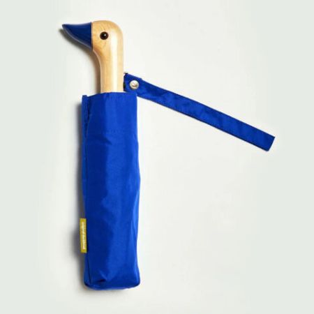 Parapluie compact bleu royal - Original Duckhead