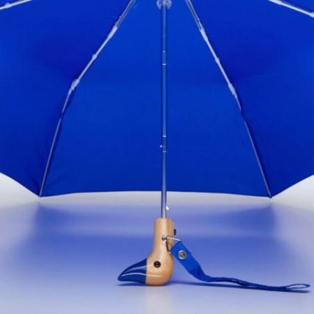 Parapluie compact bleu royal - Original Duckhead