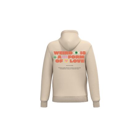 Sweat Zippé Weird is a form of love - L'Ornithorynque