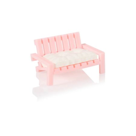 Porte-savon Banc Rose - Bitten