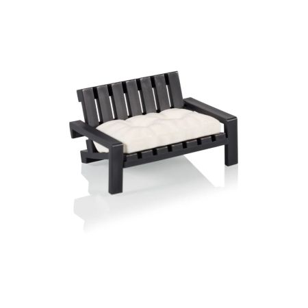 Porte-savon Banc Noir - Bitten