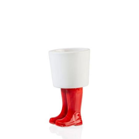 Cache-Pot Bottes Rouges GM - Bitten