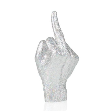 Sculpture Le Doigt Disco - Bitten