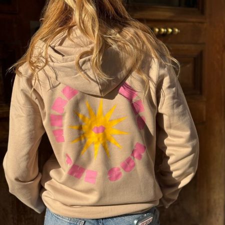 Sweat Zippé Here comes the Sun - L'Ornithorynque