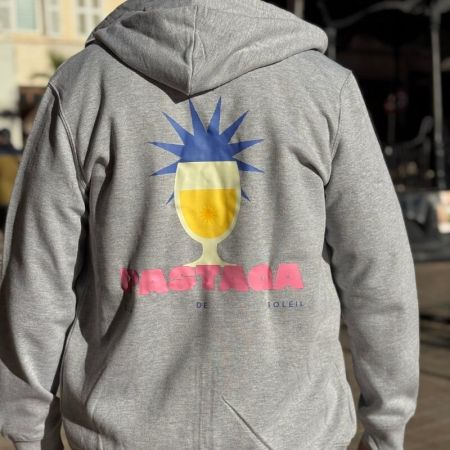 Sweat Zippé Pastaga - L'Ornithorynque