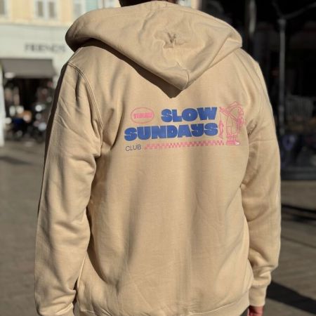 Sweat Zippé Slow Sunday - L'Ornithorynque