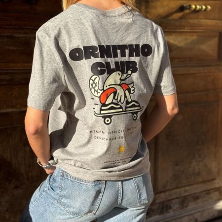 T-shirt en coton Club Ornitho - L'Ornithorynque