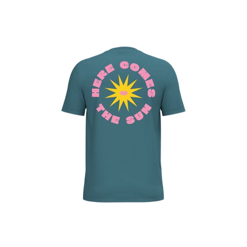 T-shirt en coton Here Comes the Sun - L'Ornithorynque