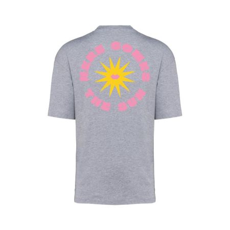 T-shirt en coton Oversize Here comes the Sun - L'Ornithorynque