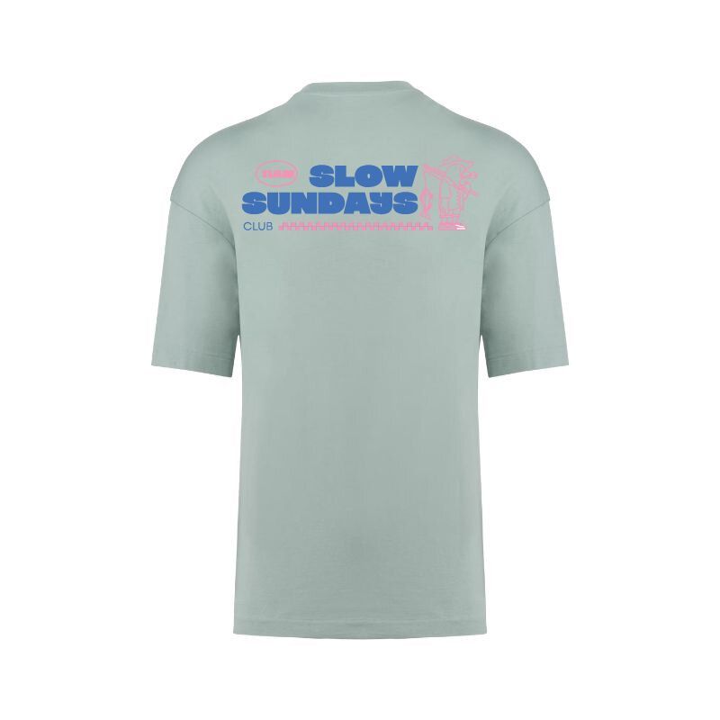 T-shirt en coton Oversize Slow Sunday - L'Ornithorynque