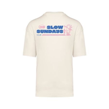 T-shirt en coton Oversize Slow Sunday - L'Ornithorynque